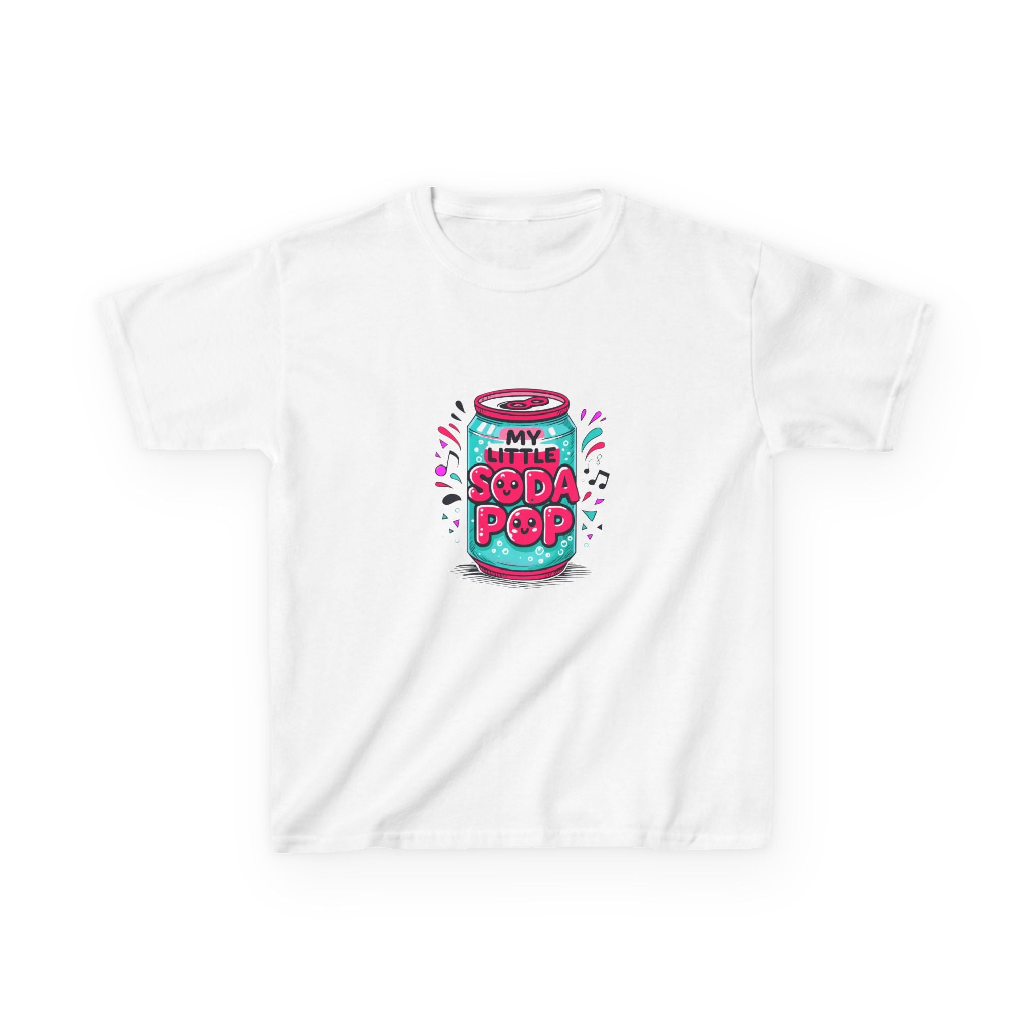 Kids Soda Pop T‑Shirt — Cute Colorful Can Graphic Tee ("My Soda Pop")
