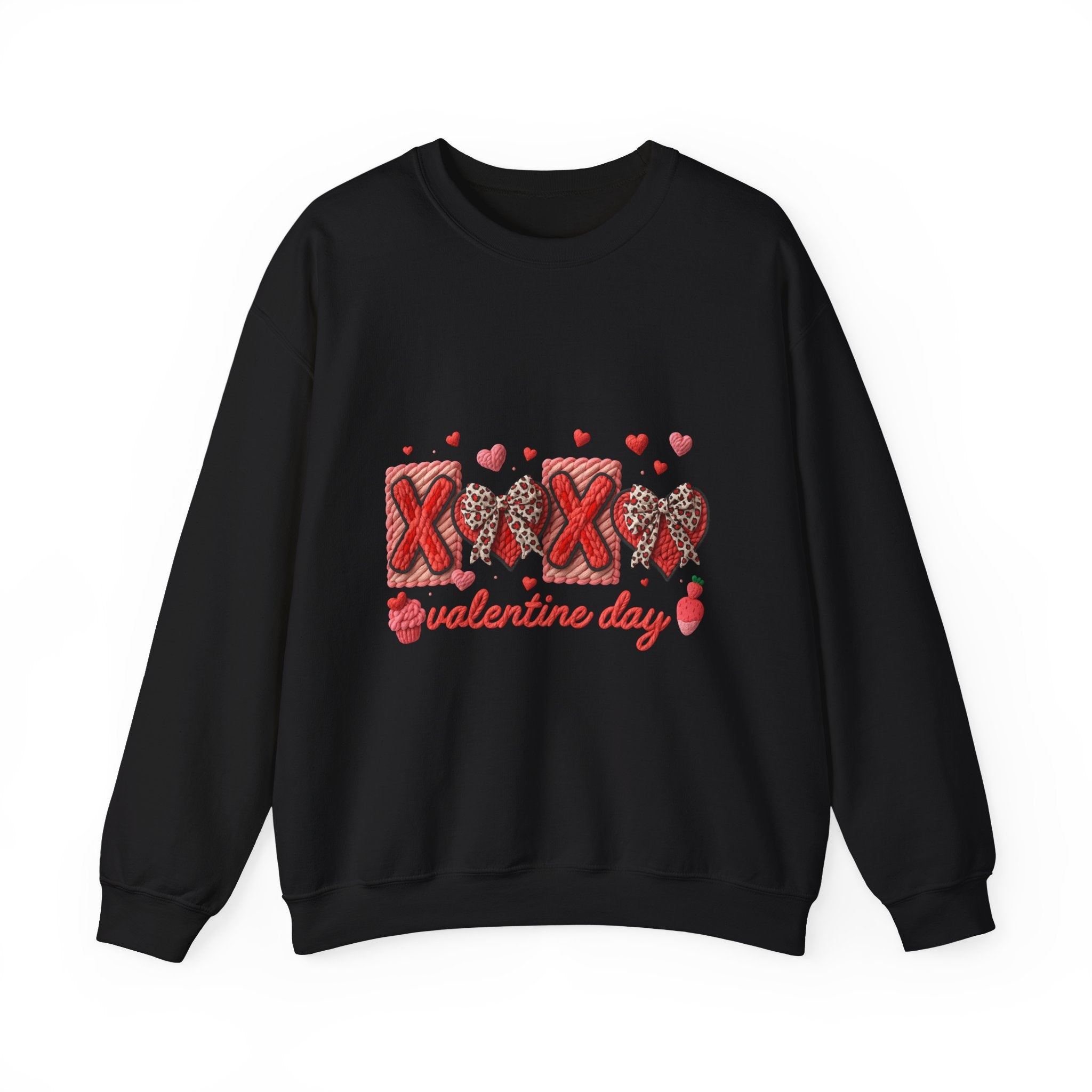 Valentine Day XO Heart Crewneck Sweatshirt