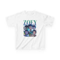 Kids Tee — Personalized 'Zoey' Cartoon Characters Graphic Shirt