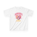 Romance Heart Kids T‑Shirt — Cute Pink Anime Girl Graphic Tee for Children