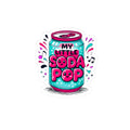 Soda Pop Sticker — "My Little Soda Pop" Cute Kawaii Can Kiss-Cut Sticker