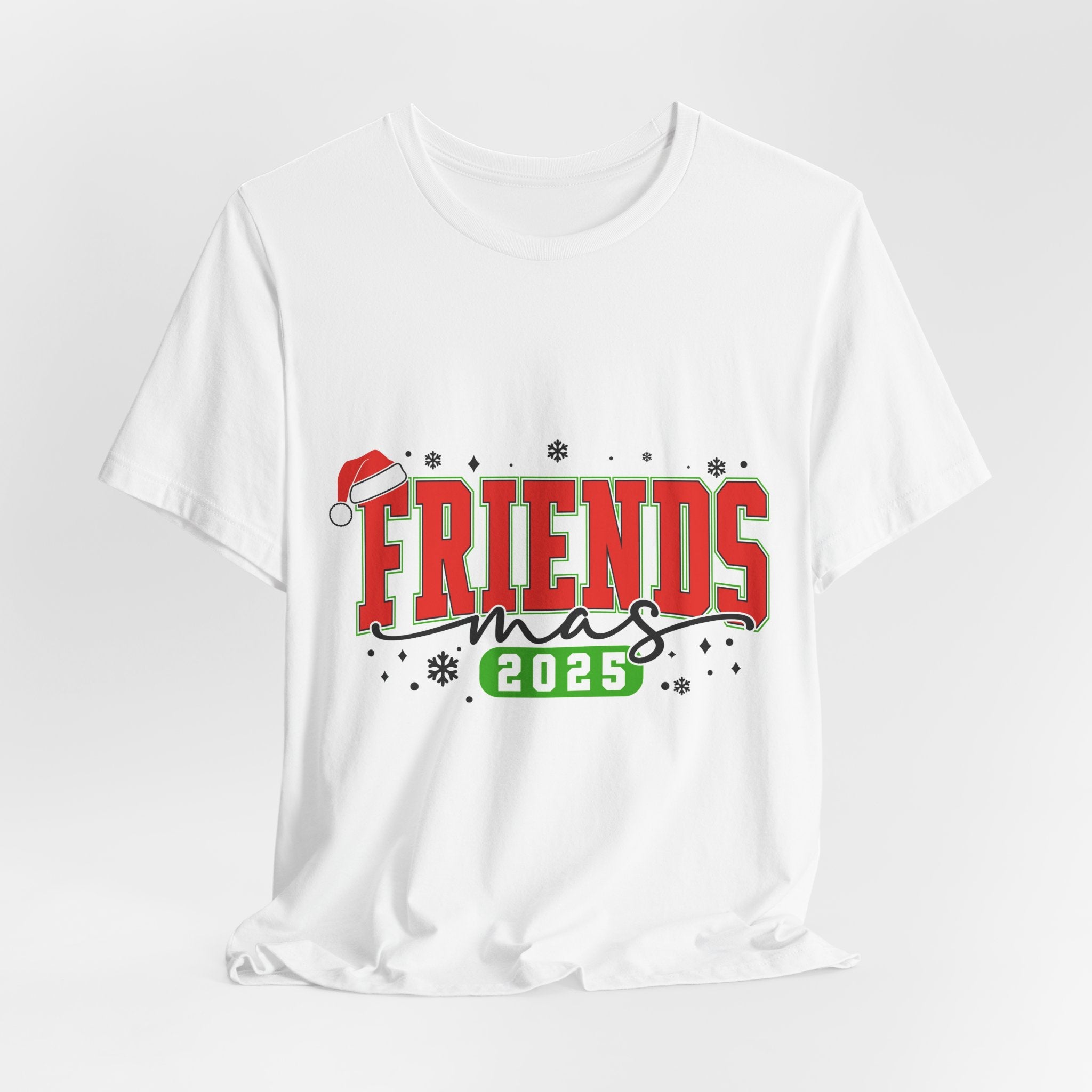 Friendsmas 2025 T-Shirt — Holiday Friends Christmas Tee